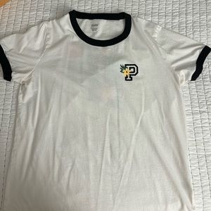 PINK oversized campus tshirt